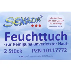 Senada Feuchttuch Zur Reinigung 2 ST