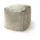 benuta pure Pouf 45 x 45 x 45 cm Beige