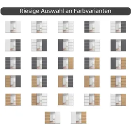 Rauch Schwebetürenschrank Avola 360 x 229 x 62 cm Grau