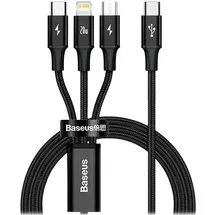 Baseus Rapid 3-in-1 USB Type-C Cable PD 20W 1.5m
