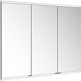 Keuco Royal Modular 2.0 Spiegelschrank 800310131100300 1300 x 900 x 160 mm, 1 Steckdose, 1 Doppel-USB-Ladestelle, Wandeinbau, 3-türig