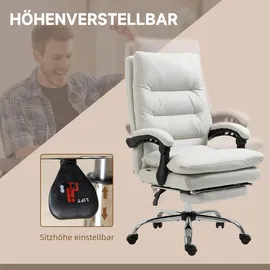 Vinsetto Mikrofaser Weiß
