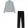 Champion Jogginganzug CHAMPION "Terry Full Zip Sweatshirt", Herren, Gr. XXL, noxm, nbk, Obermaterial: 55% Baumwolle, 45% Polyester, Sportanzüge Jogginganzug, sportlicher Stil, aus Baumwolle und Polyester, bequeme Passform