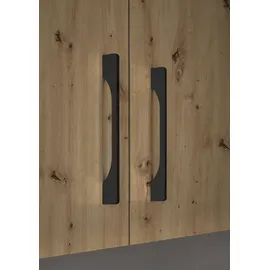 BASIC by Balculina Winkelküche L-Form 360 cm schwarz