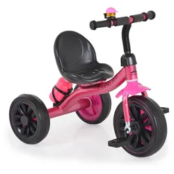 Byox Dreirad Cavalier Lux Klingel Flaschenhalterung mit Trinkflasche EVA-Reifen pink