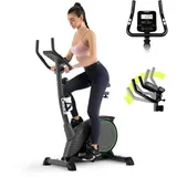 Zipro Nitro Magnetischer Heimtrainer | LCD-Display | Fitnessrad 8 Widerstandsstufen | Heimtrainer, Ergometer, 8kg Schwungmasse schwarz|grau|grün NO SIZE