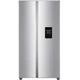 PKM Side-By-Side Kühl-Gefrierkombination SBS444EIXWD, EEK: E, Wasserspender, NoFrost