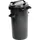 Floraworld Mülleimer mit Bügel Cargo (50 l, Grau)