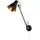 Searchlight Swing Arm (60 W) Schwarz/Gold