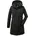 Damen Funktionsparka/Parka mit abzippbarer Kapuze PRK dunkeloliv 42