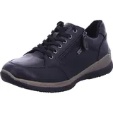 Jana Schnürschuh Damen Schwarz 38