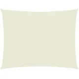 vidaXL Sonnensegel 1 Stück 3,5 x 5 m Creme