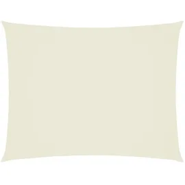 vidaXL Sonnensegel 1 Stück 3,5 x 5 m Creme