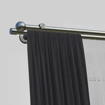 INDEKO »Colombes« 2 läufig-läufig Wunschmaßlänge Innenlauf Komplett-Set inkl. Gleitern und Montagematerial