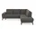 sit&more Ecksofa SIT & MORE "Cinturo L-Form", grau, B:260cm H:88cm T:226cm, Sofas, Ecksofa, inklusive Sitztiefenverstellung und Federkern, Sitzhöhe 45 cm
