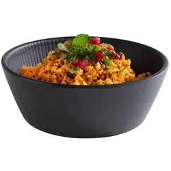 Servierschale NERO aus Melamin 450 ml