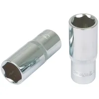 KS Tools 3/8" CHROMEplus Sechskant-Stecknuss, lang, 22mm