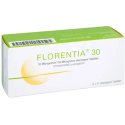 FLORENTIA 30 30 Mikrogramm/150 Mikrogramm üb.Tab. 126 St