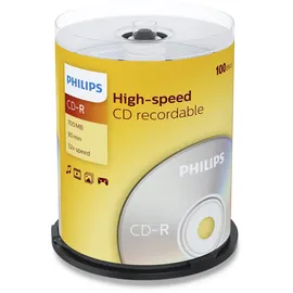 Philips CD-R 700MB 52x 100er Spindel