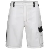 CRAFTLAND Twill-Shorts MALMEDY - weiß;grau -