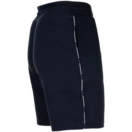 Emporio Armani Herren Sweatshorts - BASIC TERRY, Bermuda, Baumwoll-Mix Blau L