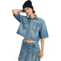 G-Star Utility Kurzarmhemd - Sun Faded Thames - M