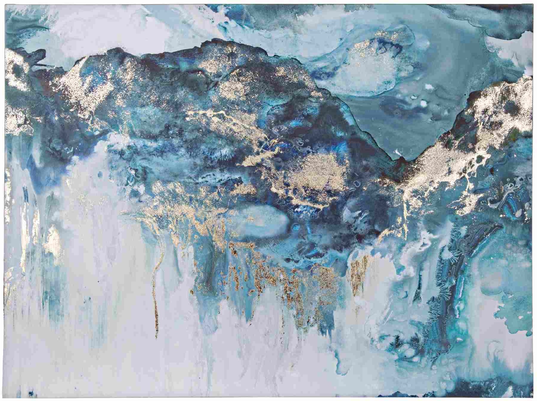 Gemälde Glacier, 120x90 cm