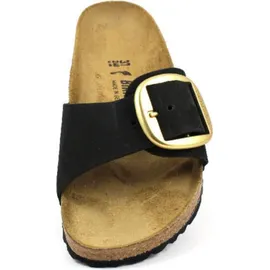 Birkenstock Madrid Big Buckle Nubukleder schwarz 36