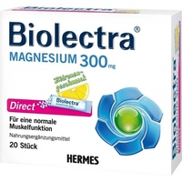 Hermes Arzneimittel Biolectra Magnesium 300 mg Direct Zitrone Pellets
