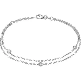 Christ Damen-Armband Weißgold 89216401 Größe 18