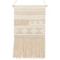 Wandbehang KAMOKE Baumwolle 103 cm Beige
