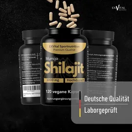 Exvital Mumijo Shilajit Kapseln 1000 mg 74 g