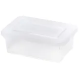 ALLIBERT Aufbewahrungsbox Praktische mit klick Deckel 4L in transparent