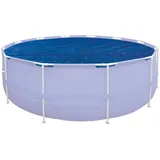 Avenli Pool-Abdeckplane Solarabdeckplane Ø 354 cm (für Ø366cm Stahlrahmenpools), Solarplane für runde Ø 366 cm Frame Pools blau