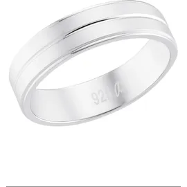 Amor Fingerring Uni Chic silberfarben 50