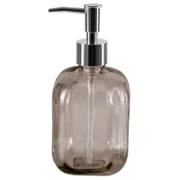 Spirella Seifenspender Carlos Glas Flüssigseifen-Spender 500ml Braun