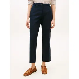 Tommy Hilfiger CO GMD Slim Straight Chinohose Schwarz 40