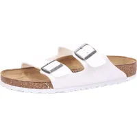 Birkenstock Arizona Birko-Flor White Regular Fit - Weiß, - 45