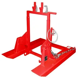 BAUER Südlohn Mülltonnen-Kipper MK 120, Feuerrot