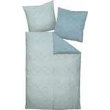 steinblau/denimblau 155 x 220 cm + 80 x 80 cm