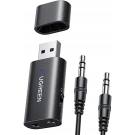 UGREEN USB 2.0 auf 3,5mm Bluetooth-Sender/Empfänger-Adapter mit Audiokabel