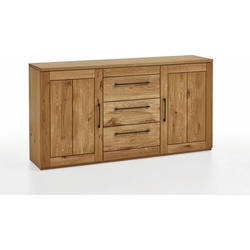 Sideboard New Castle Holz Braun Eiche