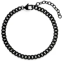 s.Oliver The Basics Armband Edelstahl Schwarz SOJ-0016-B-22 Größe 22