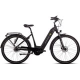 Saxonette E-Bike SAXONETTE "Quantum Plus" E-Bikes Gr. 50 cm, 28 Zoll (71,12 cm), schwarz E-Bikes