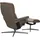 Stressless Mayfair mit Cross Base Rohleder 83 x 102 x 74 cm beige q2 faron