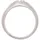 KUZZOI Ring Rose Silber 62