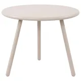 CLP Berea Couchtisch Ø 80 x 75 cm Hellgrau