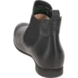 THINK! Damen GUAD_3-000414 nachhaltige, leder gefütterte Chelsea-Boots, 0000 schwarz 41,5