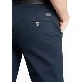 Lindbergh "Chinos slim fit Herren, Gr. 33, Länge 32, blau (navy), Obermaterial: 98% Baumwolle, 2% Elasthan, unifarben, slim fit, Hosen