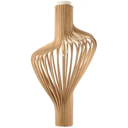 Hängelampe Decken Lampe Holz Eiche Beleuchtung Doktorvolt 6153